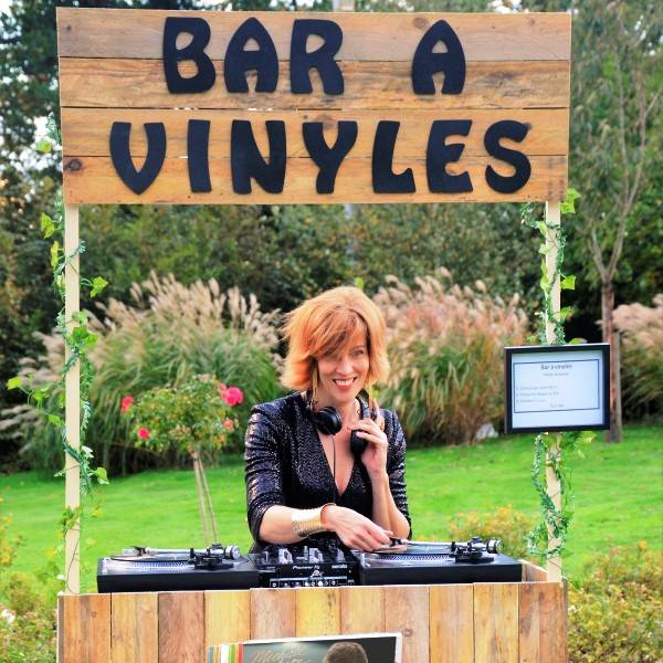 Bar à vinyles